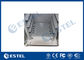 17U Aluminum Material Outdoor Telecom Cabinet With 300W 24VDC Air Conditioner