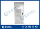 40U Steel Metal Outdoor Communication Cabinets Grey RAL 7035 Color