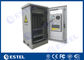 पनरोक 24U सिंगल वॉल इंसुलेटेड आउटडोर टेलीकॉम कैबिनेट / तापमान नियंत्रण बॉक्स