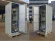 Two Doors Outdoor Equipment Cabinet Power Enclosures 42U Internal Size With PDU
