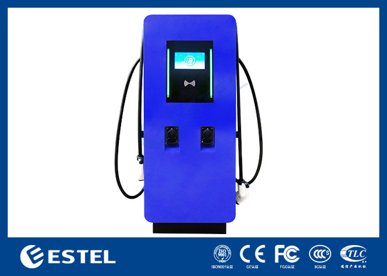 2 गन Ocpp 60kW/90kW/120kW/150kW DC EV चार्जिंग स्टेशन IP54 10' टच स्क्रीन के साथ