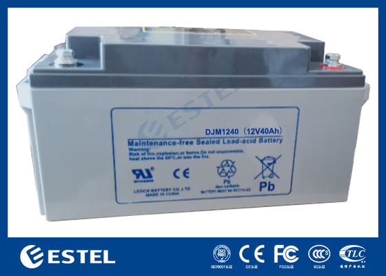 ESTEL DJM1240 12V 40Ah कॉम्पैक्ट लीड एसिड बैटरी दूरसंचार और बैकअप सिस्टम के लिए विश्वसनीय पावर समाधान