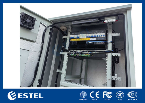 बिजली वितरण और निगरानी के साथ 12 किलोवाट से 18 किलोवाट दूरसंचार बिजली कैबिनेट