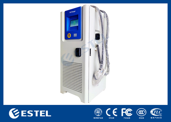 रैपिड 30 मिनट EV फास्ट चार्जिंग स्टेशन AC380V 3ph DC 120kw EV चार्जर