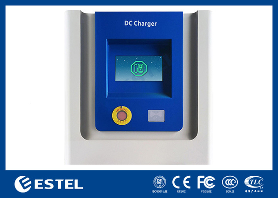 रैपिड 30 मिनट EV फास्ट चार्जिंग स्टेशन AC380V 3ph DC 120kw EV चार्जर