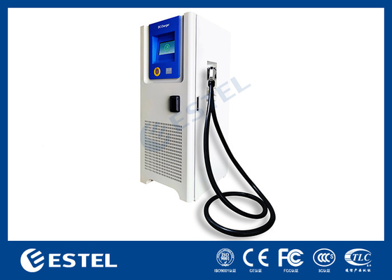 OEM ईवी 60kw डीसी फास्ट चार्जर वाणिज्यिक ईवी चार्जिंग स्टेशन ढेर 30 मिनट त्वरित चार्जिंग