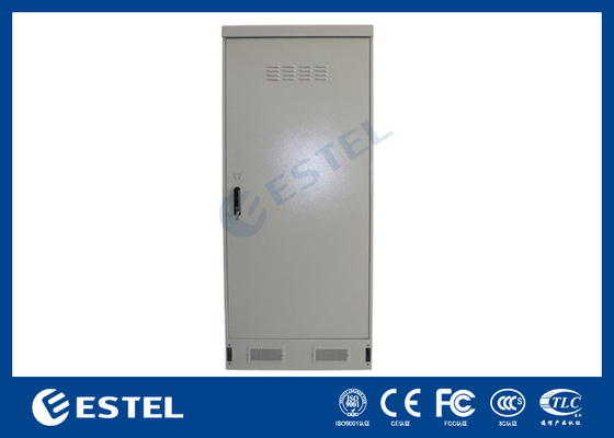 40U IP55 जस्ती स्टील बुद्धिमान आउटडोर कैबिनेट 1500W एयर कंडीशनर के साथ