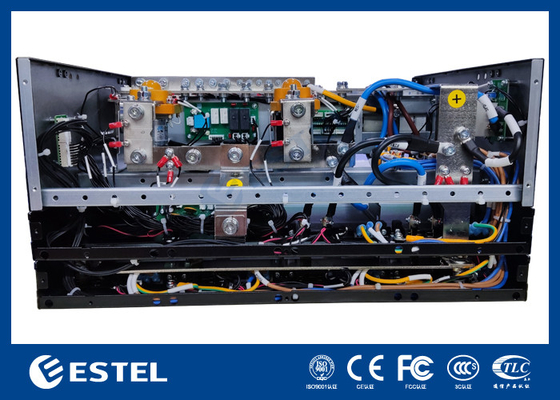 कॉम्पैक्ट 3 9kW 6U रैक-माउंट डीसी पावर सॉल्यूशन, उच्च दक्षता > 96%, मॉड्यूलर 3000W रेक्टिफायर, लचीला एसी इनपुट