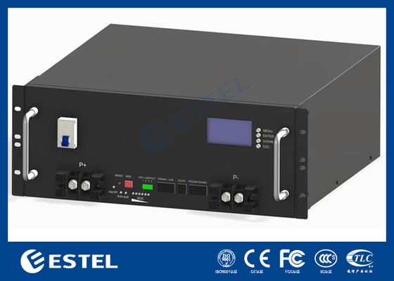 48V 200Ah लिथियम आयरन फॉस्फेट बैटरी टेलीकॉम पावर सिस्टम के लिए LiFePO4 बैटरी आउटडोर बैटरी कैबिनेट