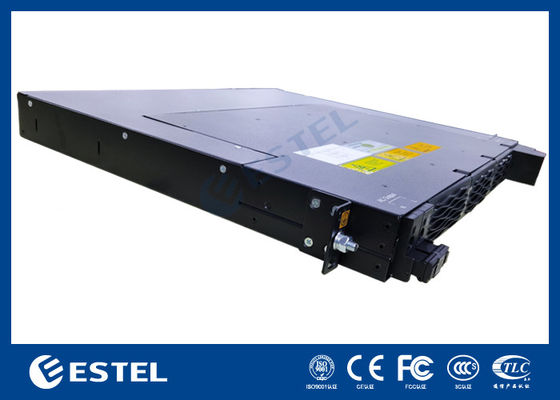 -48VDC से 220VAC 1U कॉम्पैक्ट हाइट इन्वर्टर डीसी से एसी पावर सप्लाई टेलीकॉम पावर सिस्टम के लिए