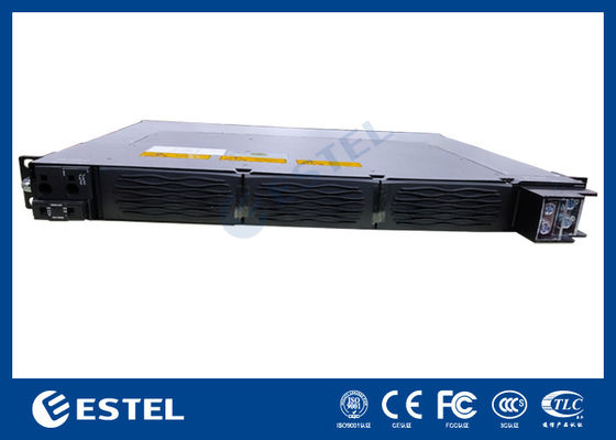 -48VDC से 220VAC 1U कॉम्पैक्ट हाइट इन्वर्टर डीसी से एसी पावर सप्लाई टेलीकॉम पावर सिस्टम के लिए