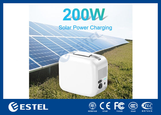 ESTEL eCandle 1KWH पोर्टेबल पावर स्टेशन LiFePO4 बैटरी सोलर चार्जिंग 300W आउटपुट यूपीएस बैकअप