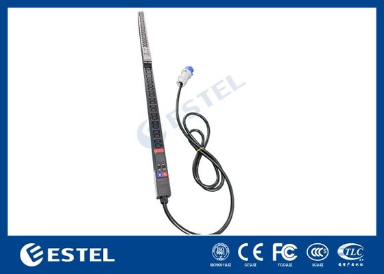 32A 200-240V AC पावर डिस्ट्रीब्यूशन यूनिट वर्टिकल रिवर्स रैक माउंट PDU C13/C19