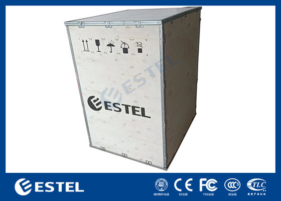 दूरसंचार बिजली प्रणाली के लिए पीडीयू और ओडीएफ के साथ IP55 आउटडोर दूरसंचार कैबिनेट