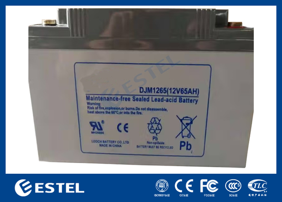 ESTEL DJM1265 12V 65Ah सामान्य प्रयोजन लीड एसिड बैटरी दूरसंचार यूपीएस और ऊर्जा भंडारण प्रणालियों के लिए विश्वसनीय पावर समाधान