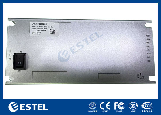 AC-DC Power Supply Input 165Vac-300Vac Output 28Vdc 9Vdc