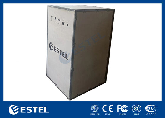 दूरसंचार बिजली प्रणाली IP65 21kW 350A रेक्टिफायरों के साथ आउटडोर पावर संलग्नक