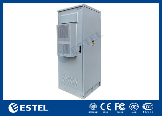 24kW दूरसंचार सुधारक शक्ति तापमान नियंत्रित IP65 बाहरी 38U संलग्नक