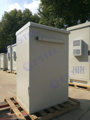 डीसी एयर कंडीशनर कूलिंग पोल माउंट संलग्नक बिजली की आपूर्ति 21U 19 इंच रैक के साथ