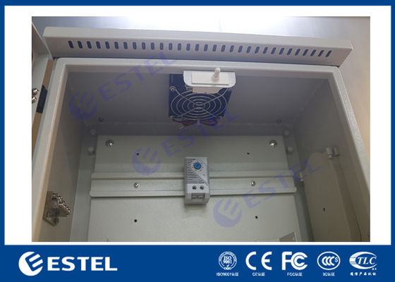 पोल माउंट वॉल इंस्टॉल IP55 ट्रैफिक कंट्रोल संलग्नक बैक प्लेट और Din रेल के साथ